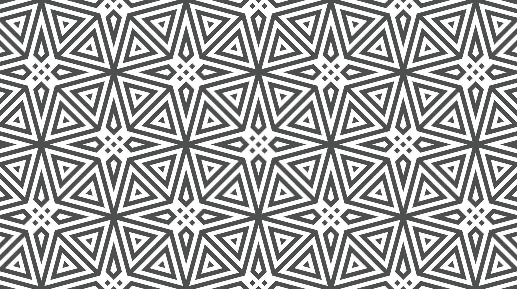 Abstract seamless geometric shape lines pattern vector