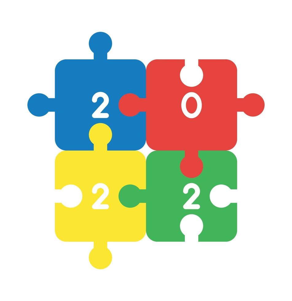New Year 2022 Vector Concept