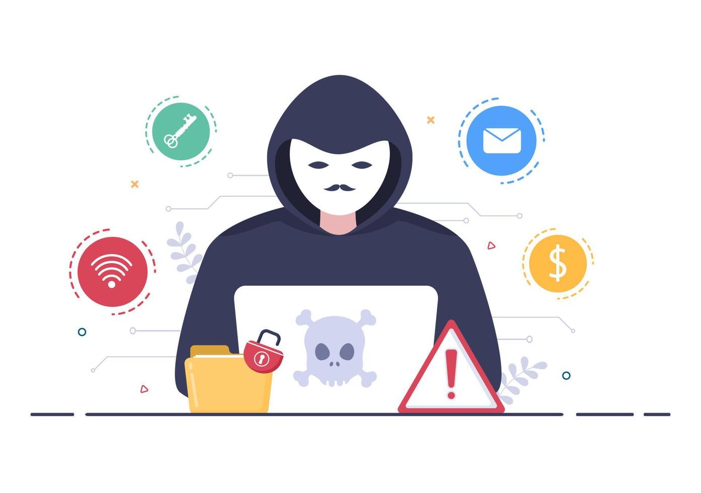 Hacker Vector Illustration