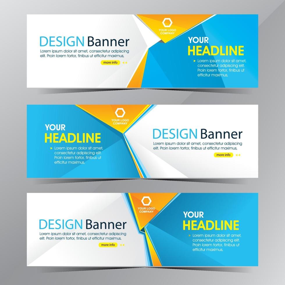 modern clean blue and white web template banner , promotion sale vector