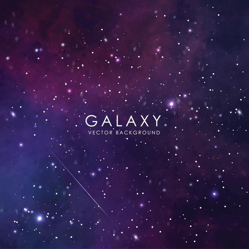 Galaxy Vector Background