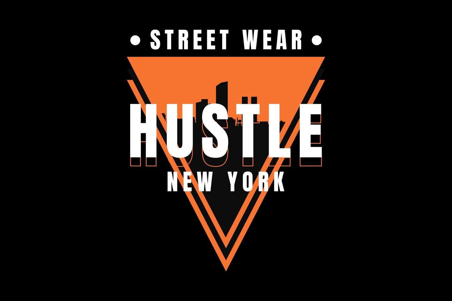 Hustle california,retro vintage style hand drawing illustration vector