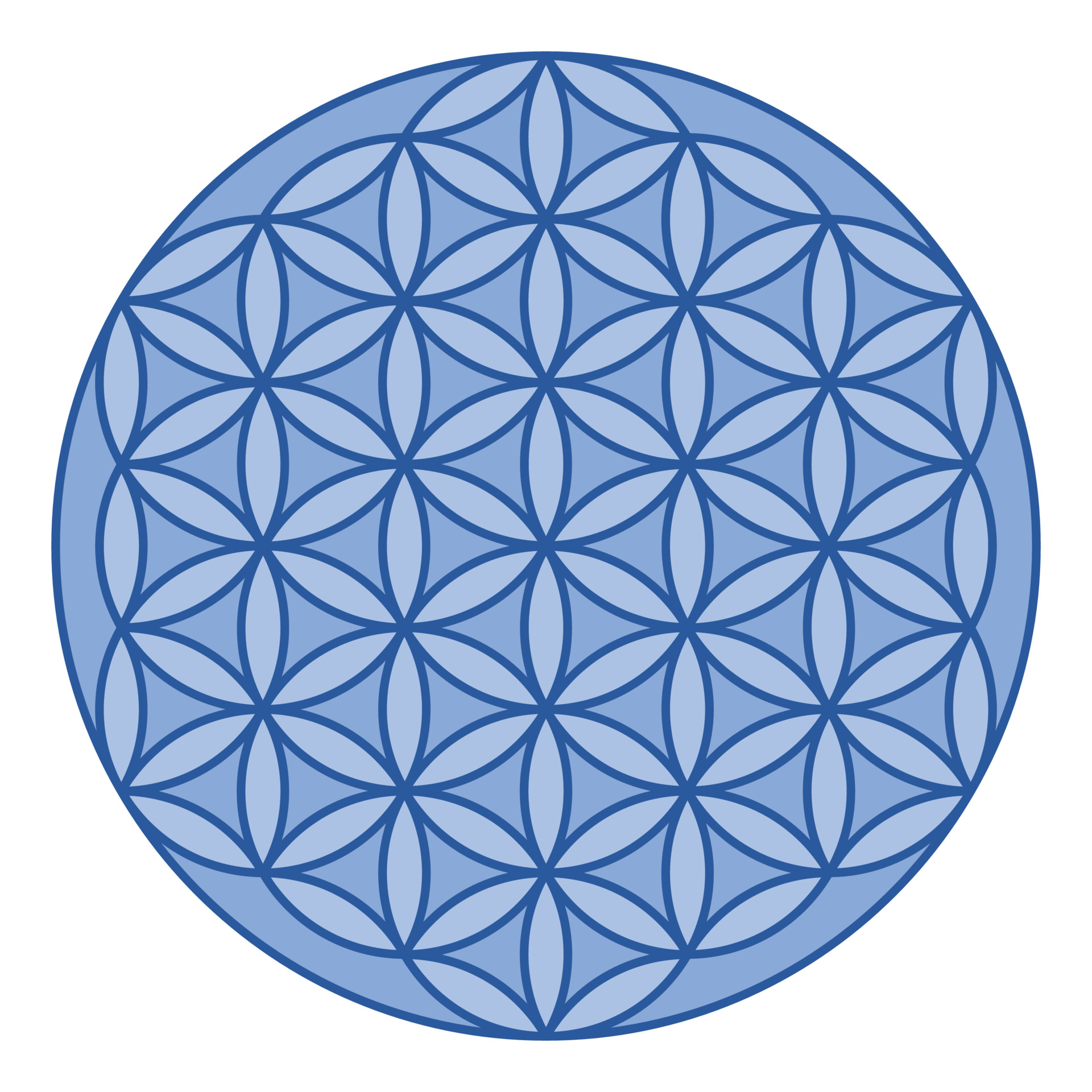 Flower of life illustration 3474721 Vector Art at Vecteezy