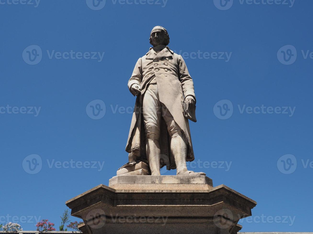 Lagrange statue in Turin photo