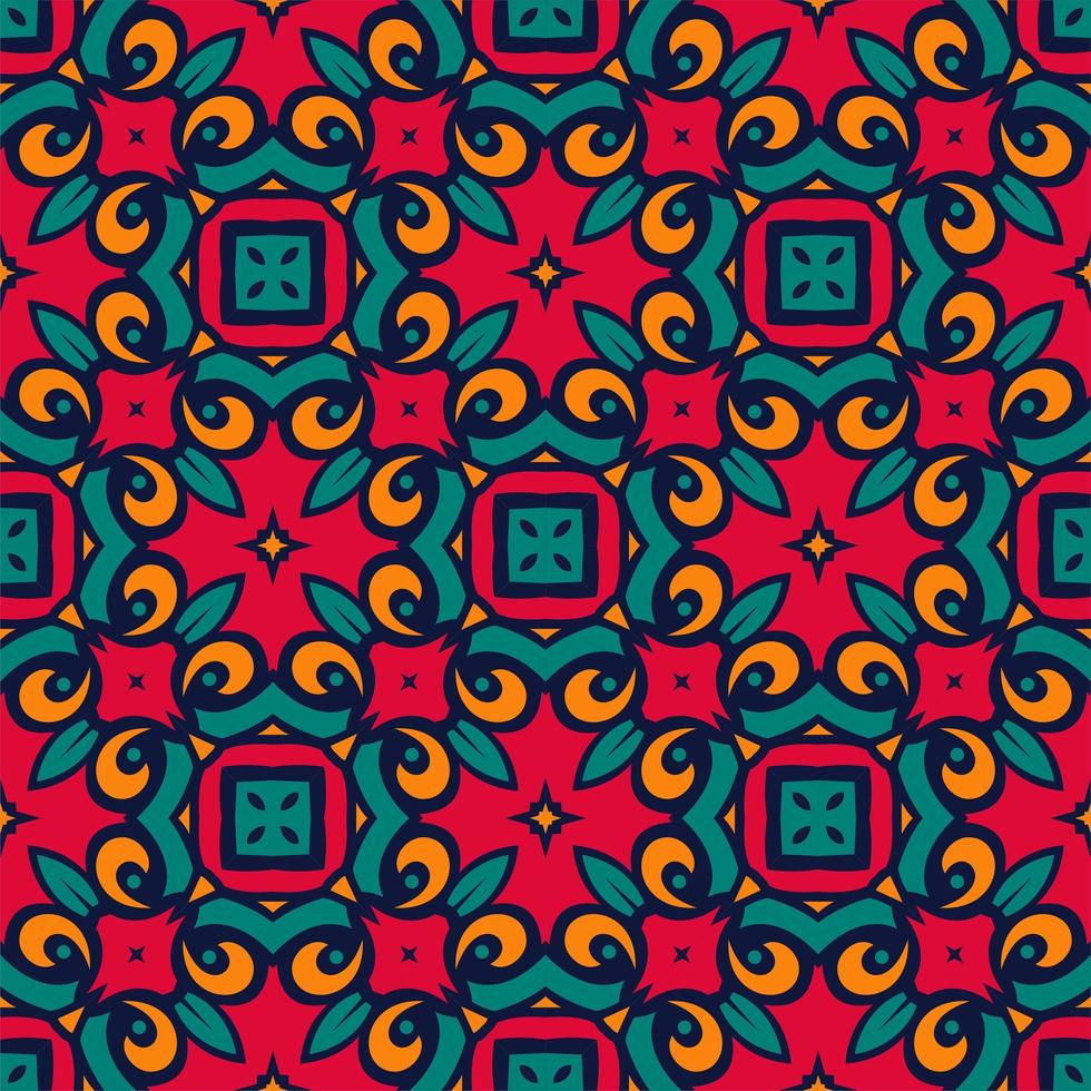 Seamless abstract shape colors. Simple Pattern ornament background vector