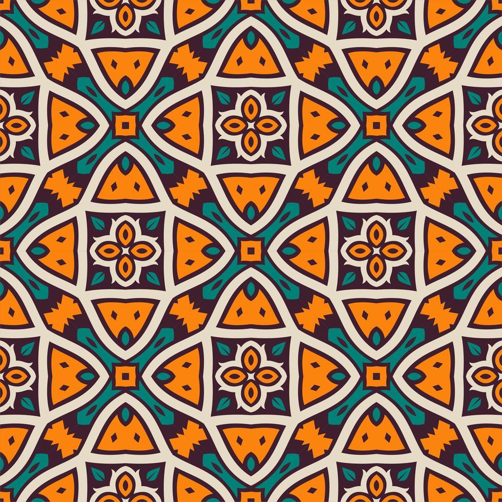 Seamless abstract shape colors. Simple Pattern ornament background vector
