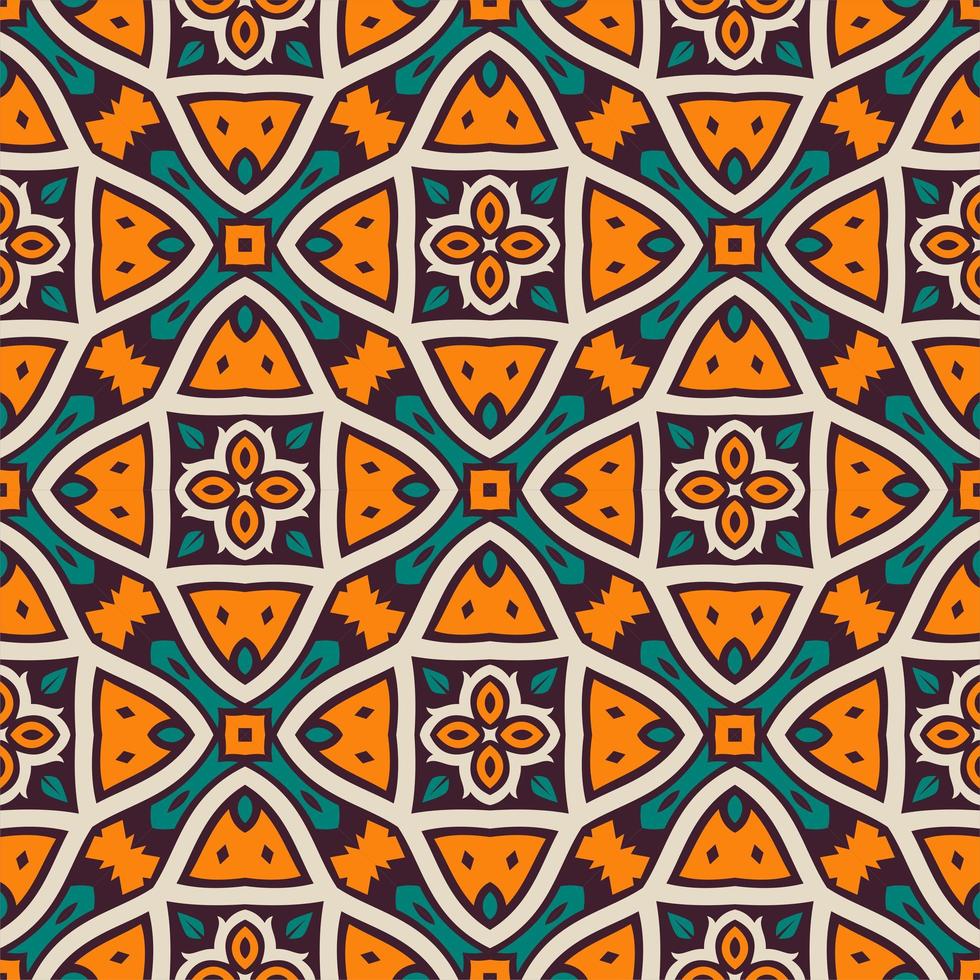 Seamless abstract shape colors. Simple Pattern ornament background vector