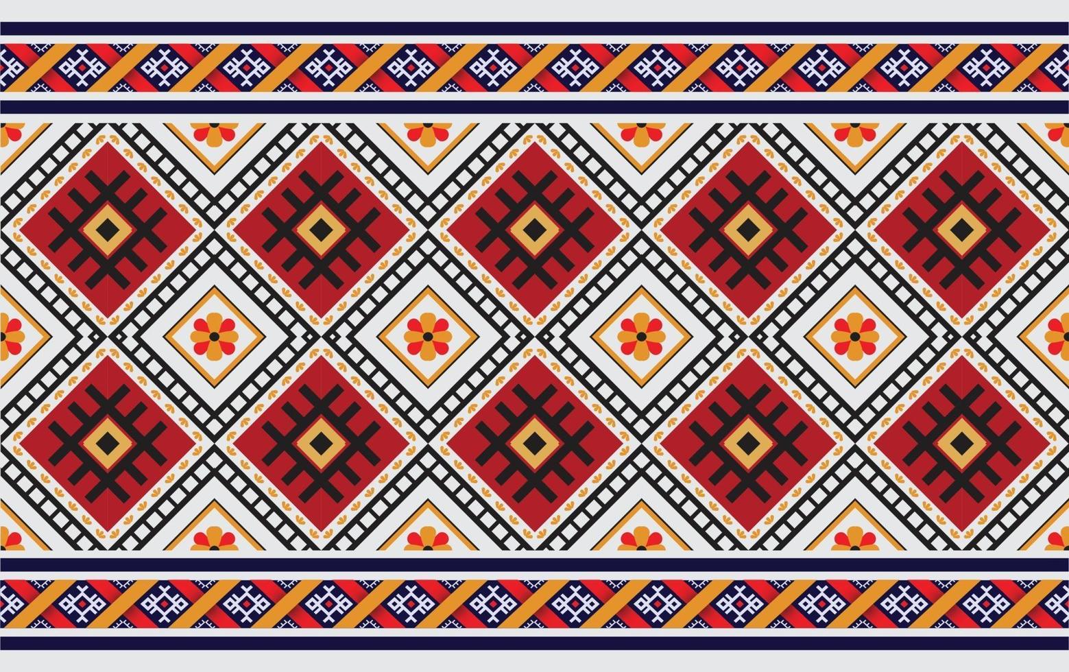 Oriental ethnic seamless pattern traditional background Design vector