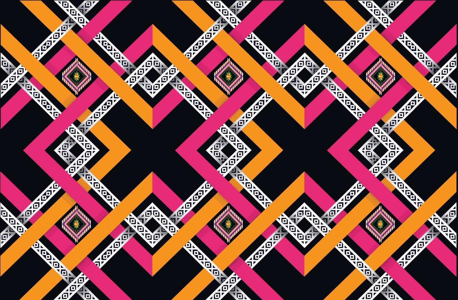 Oriental ethnic seamless pattern traditional background Design vector