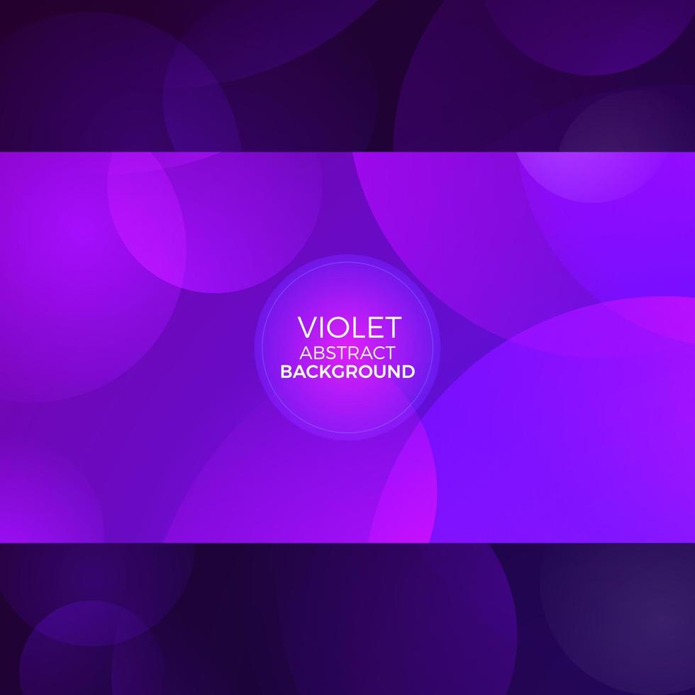 gradient color abstract circle background violet color vector