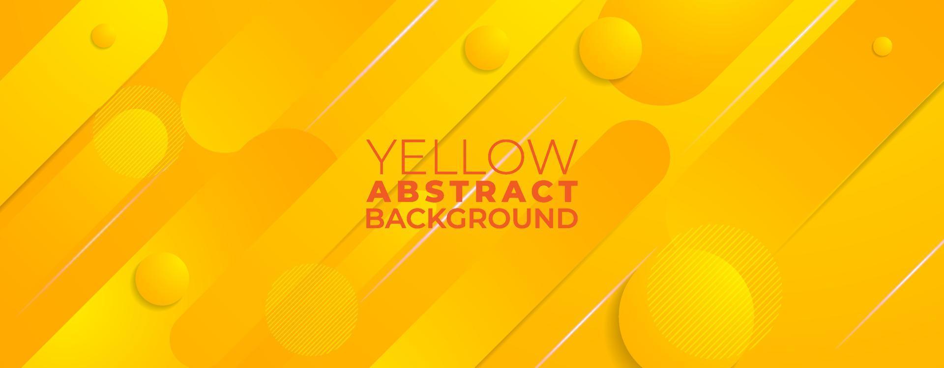 shape yellow abstract background vector