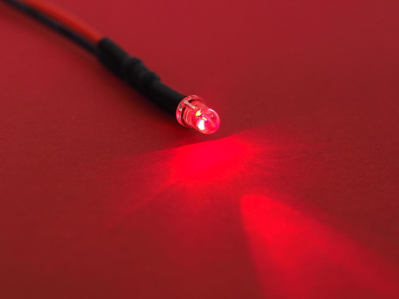 Red LED Light photo