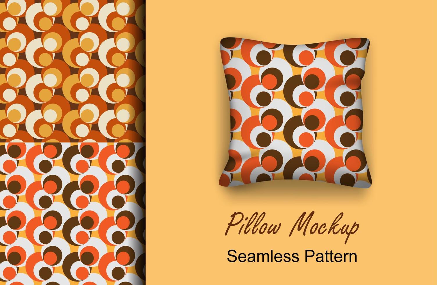 Retro seamless pattern. Abstract geometric background. vector