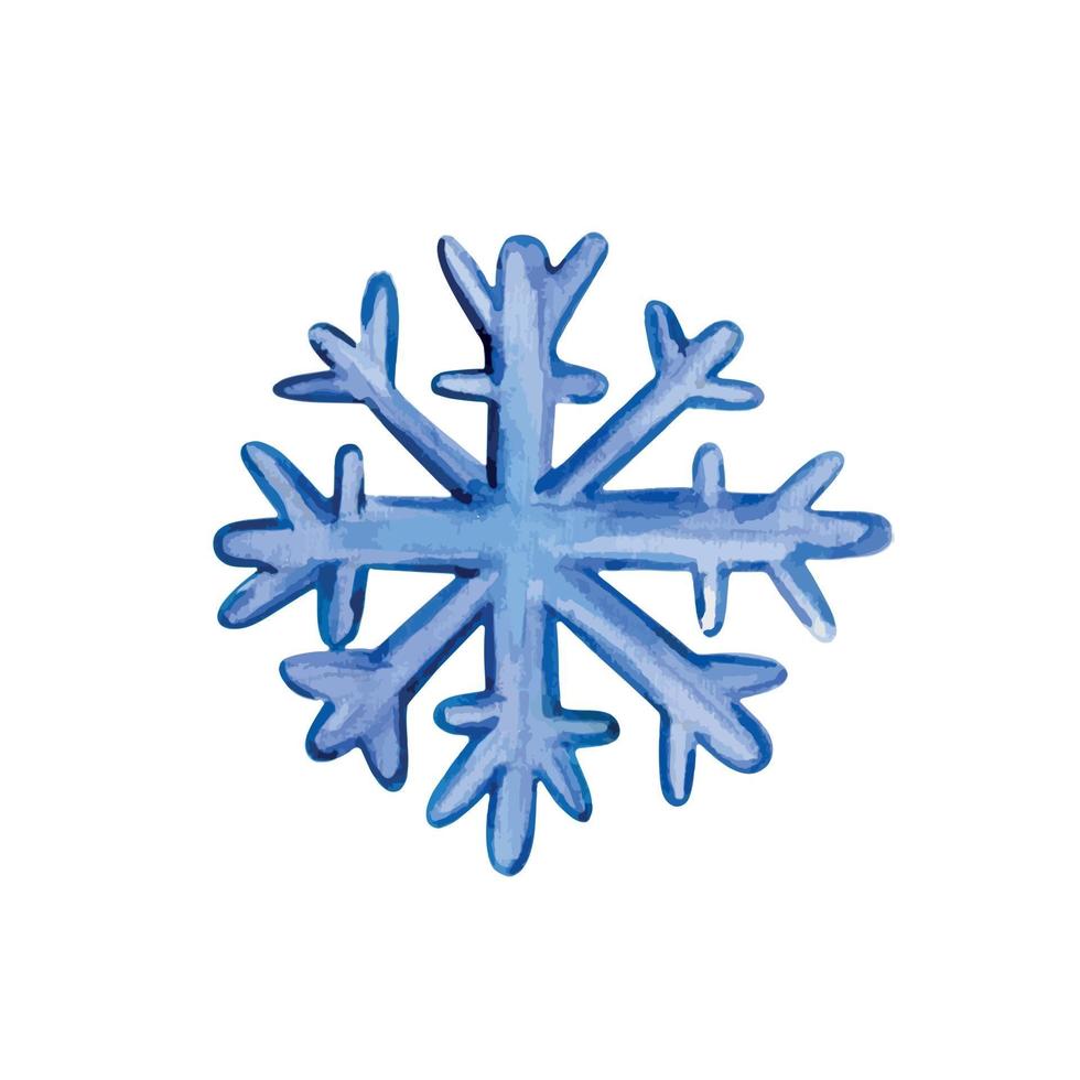 snowflake. vector illustration