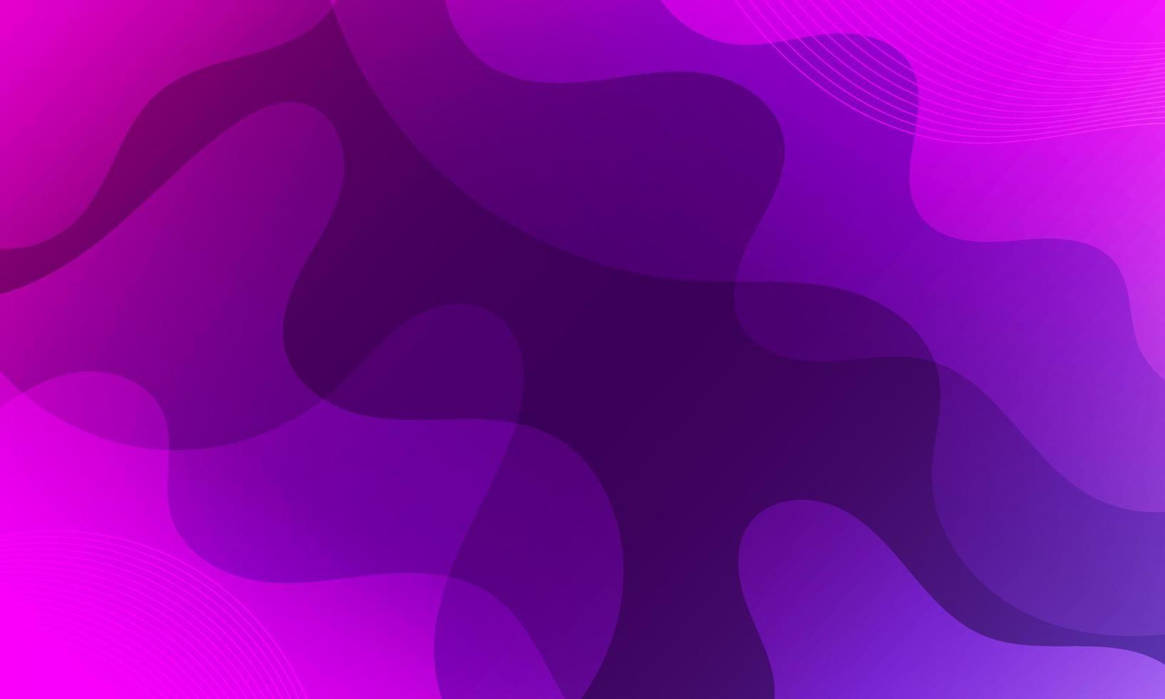 Abstract Purple Fluid Wave Background vector