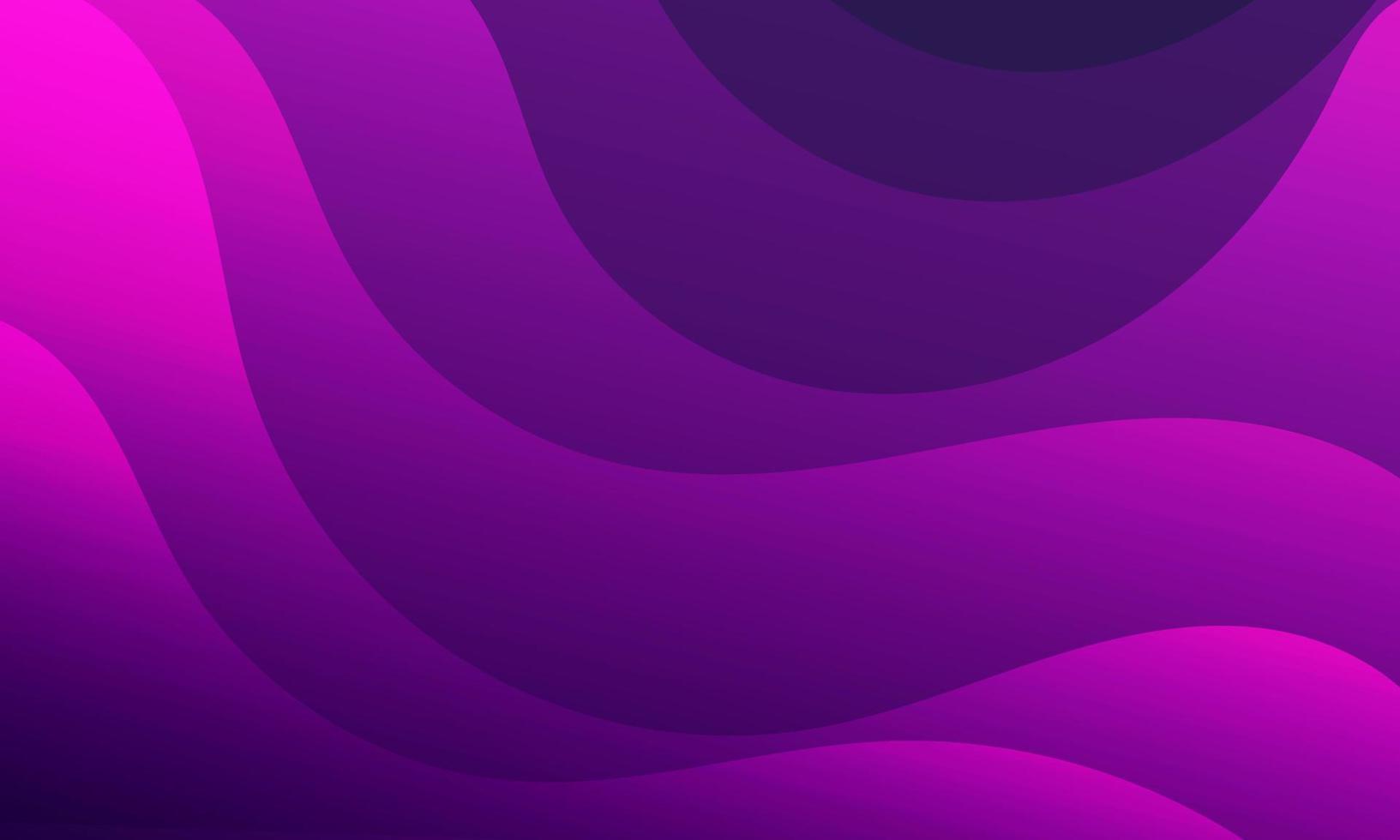 Abstract Purple Fluid Wave Background vector