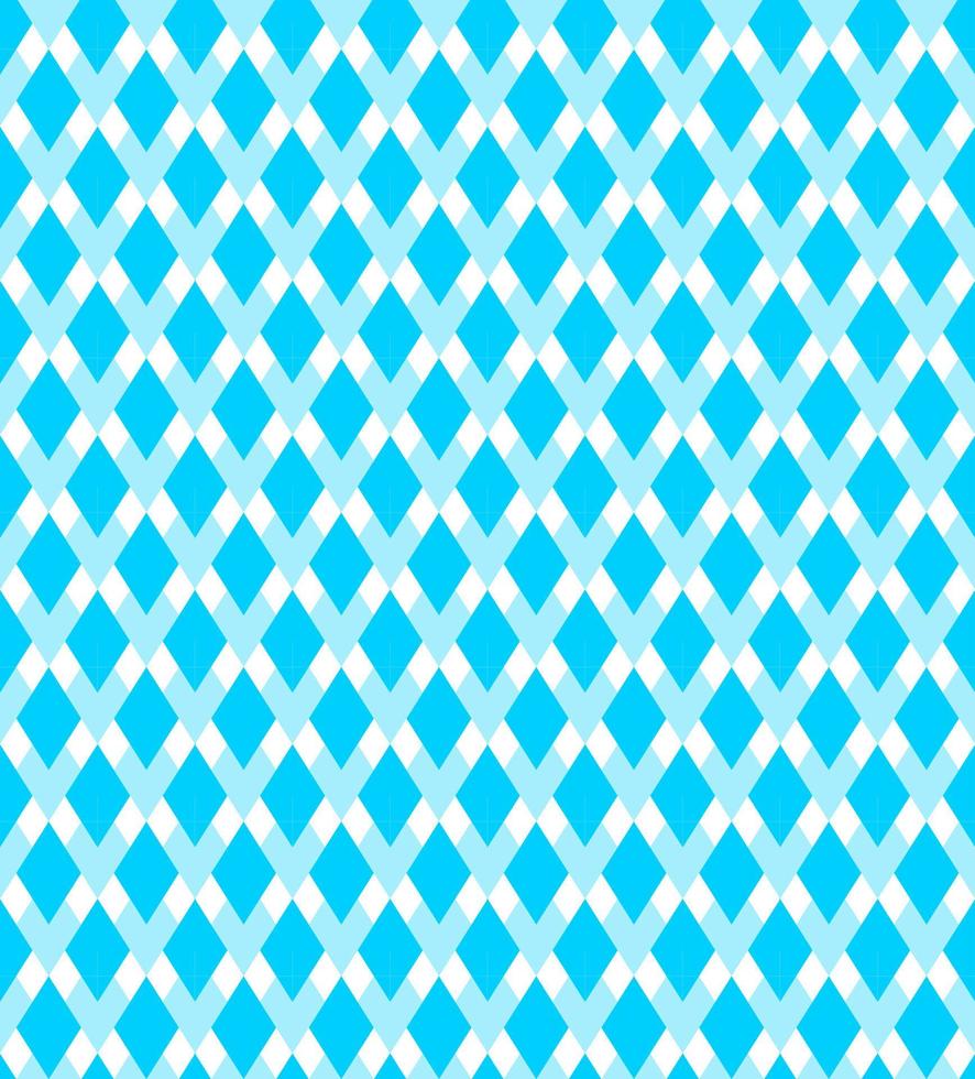 Oktoberfest transparente y fondo geométrico azul bávaro. patrón vector