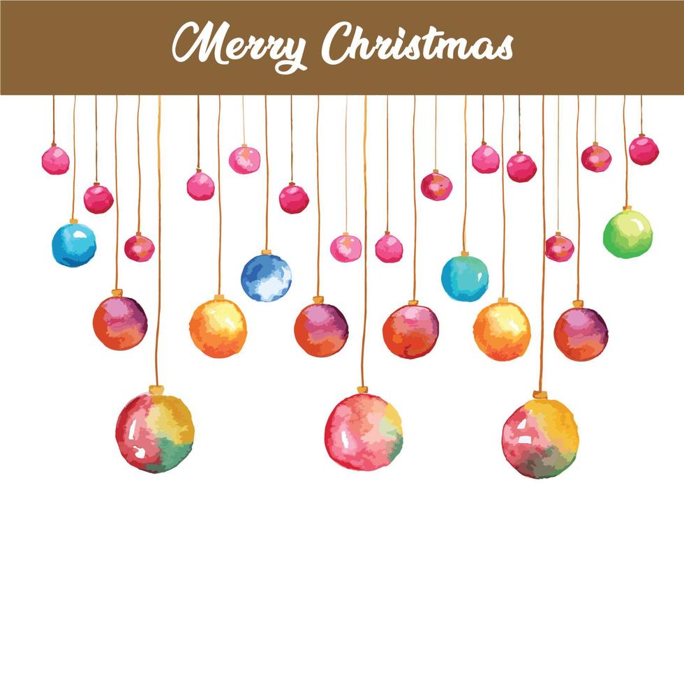 Christmas ball, Christmas decoration vector