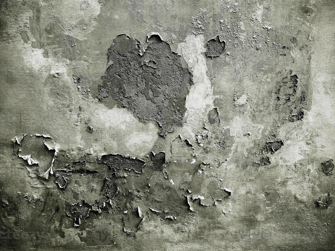 Grunge old wall with moisture photo