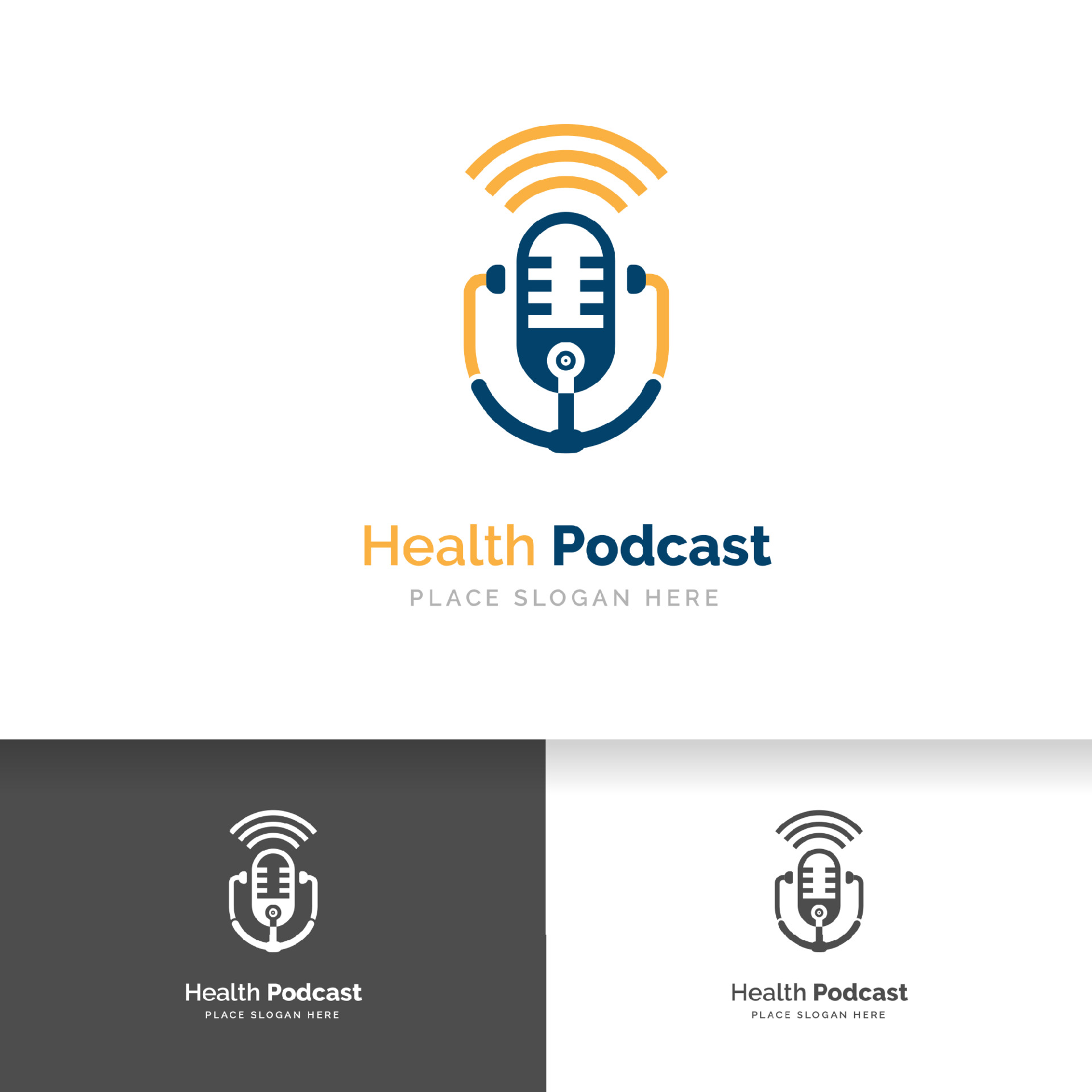 Medical Podcast Logo Design Stethoscope And Microphone Illustration 3479358 Vector Art At Vecteezy Medical Podcast Logo Design Stethoscope And Microphone Illustration 3479358 Vector Art At Vecteezy