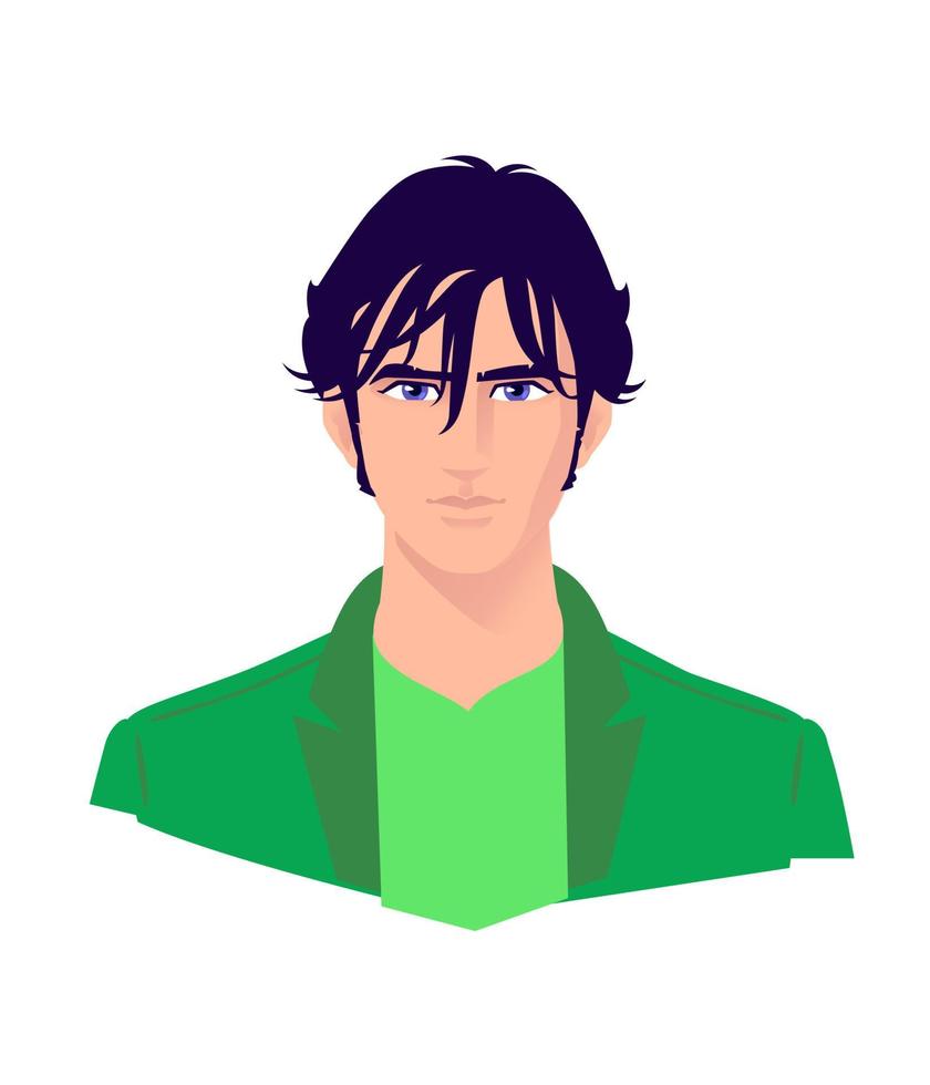 man character anime 11485038 Vector Art at Vecteezy