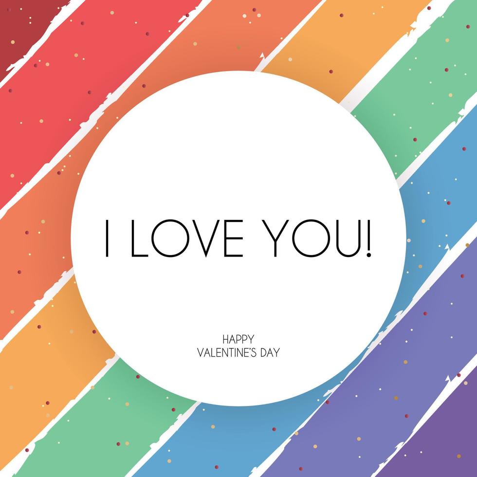 Happy Valentine's Day background vector