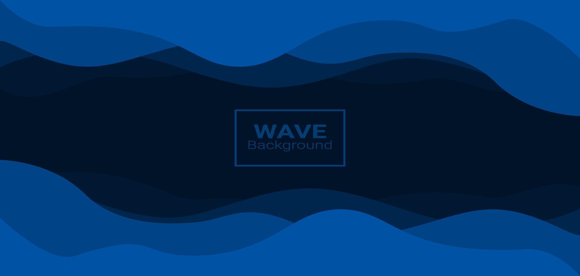 Abstract wave background. Abstract design templates for brochures, pamphlets, magazines, business cards, branding, banners, headers, book covers, notebook vector backgrounds Stock Illustration