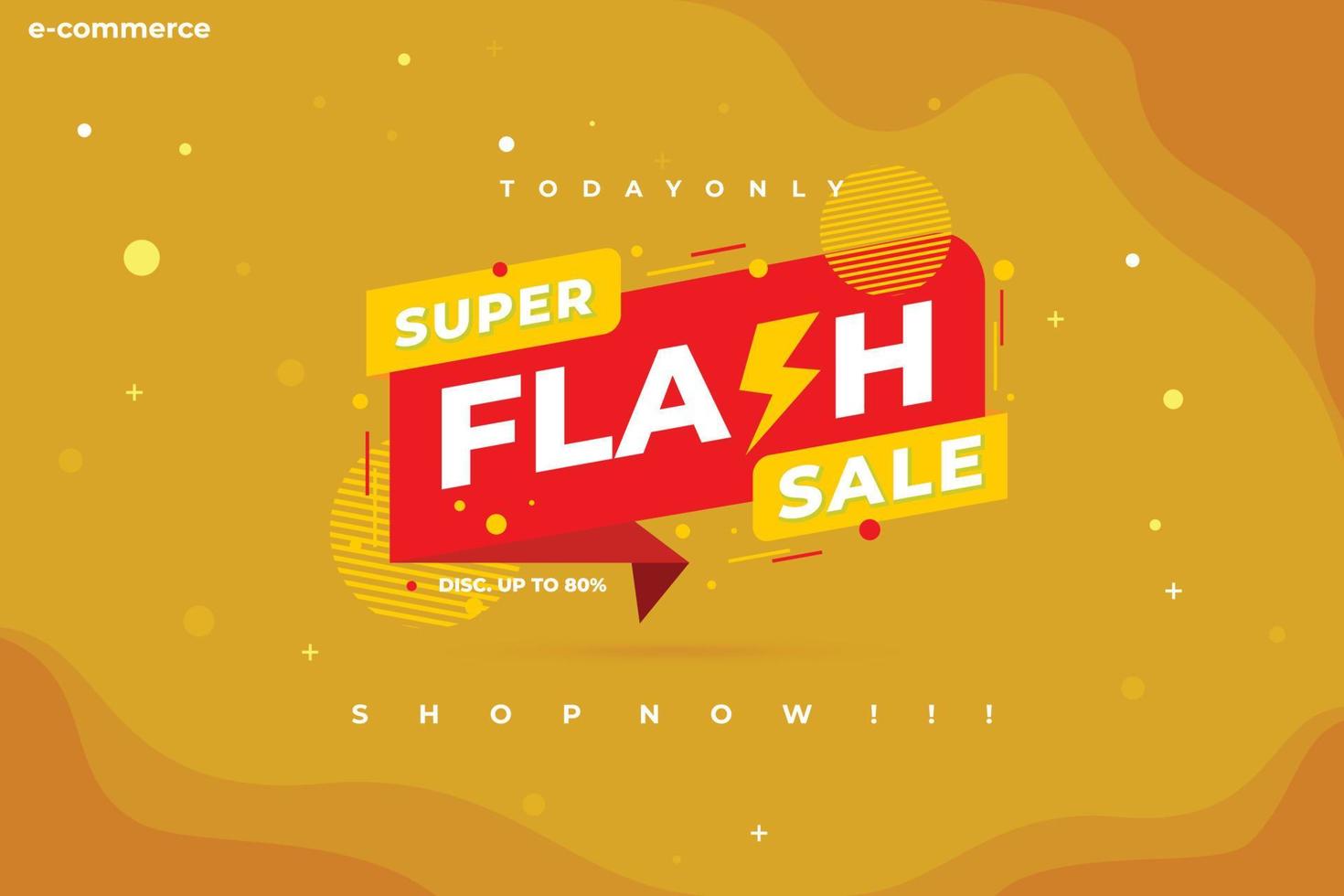 Vector Abstract Sales Promotion Banner Template Vector Eps 10 suitable for social media post, brochure, poster, web banner etc.