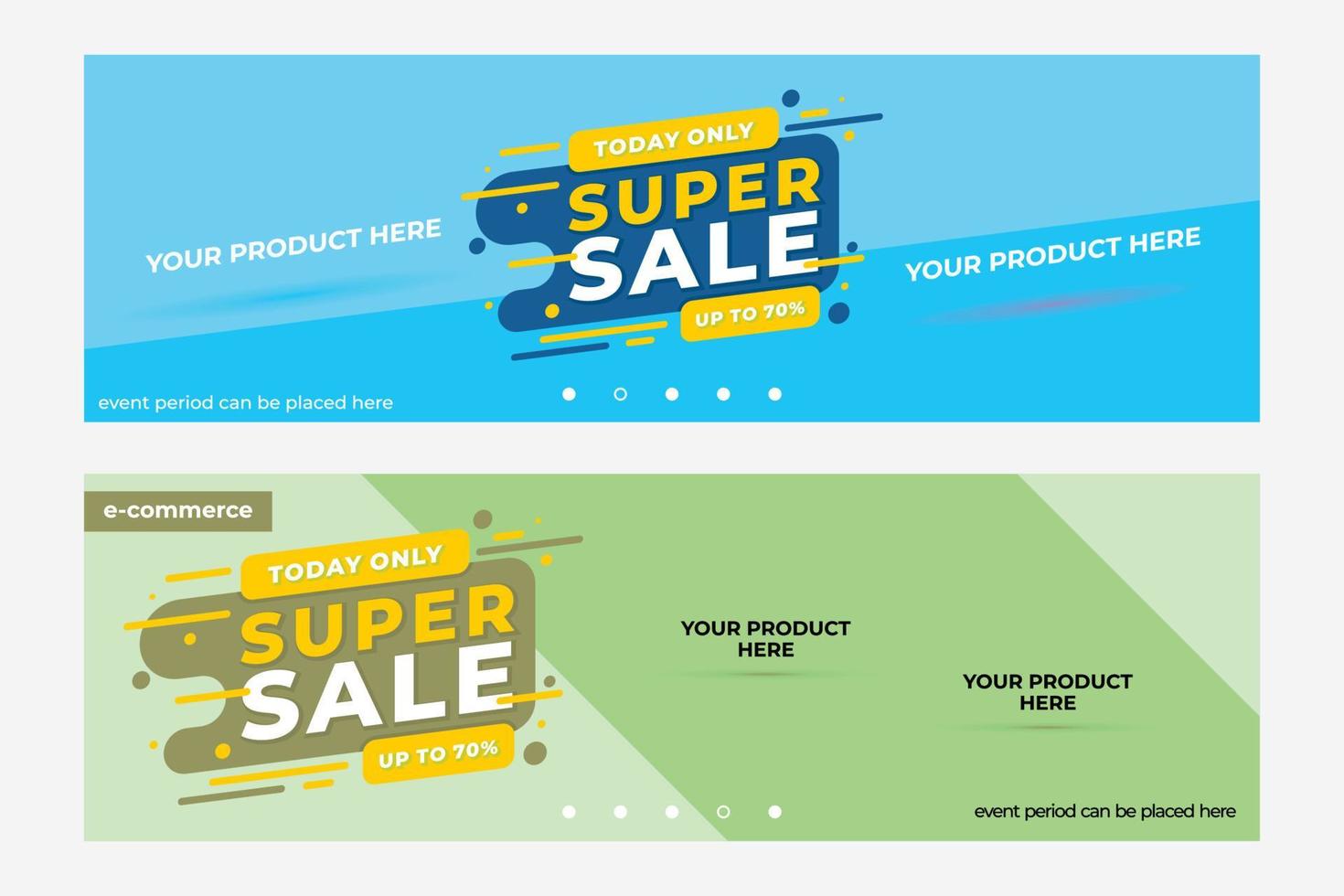 Vector Abstract Sales Promotion Banner Template Vector Eps 10 suitable for social media post, brochure, poster, web banner etc.