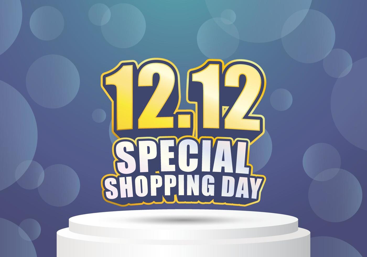 Sales promotion banner design for celebration of each month vector