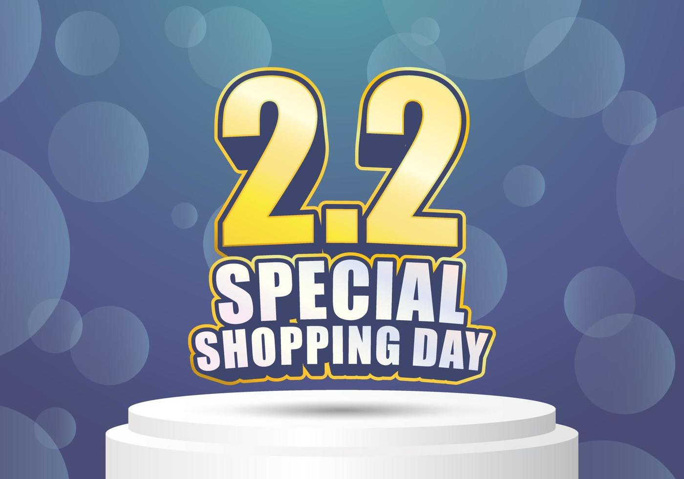 Sales promotion banner design for celebration of each month vector