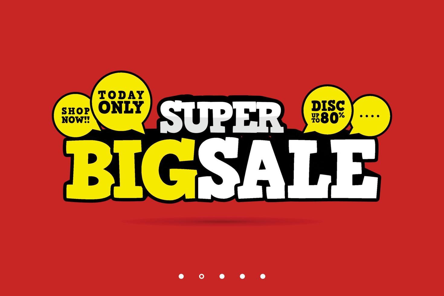 Vector Abstract Sales Promotion Banner Template Vector Eps 10 suitable for social media post, brochure, poster, web banner etc.