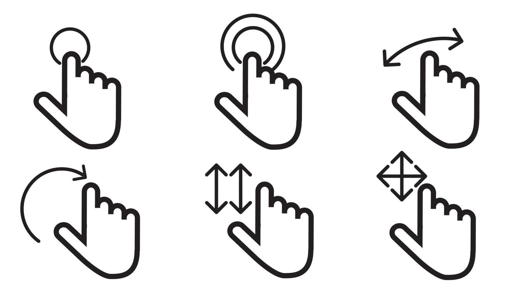 Set of line icons, flat vector illustration.