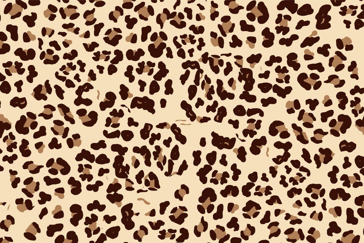 Ilustración de vector de fondo decorativo de patrón de leopardo