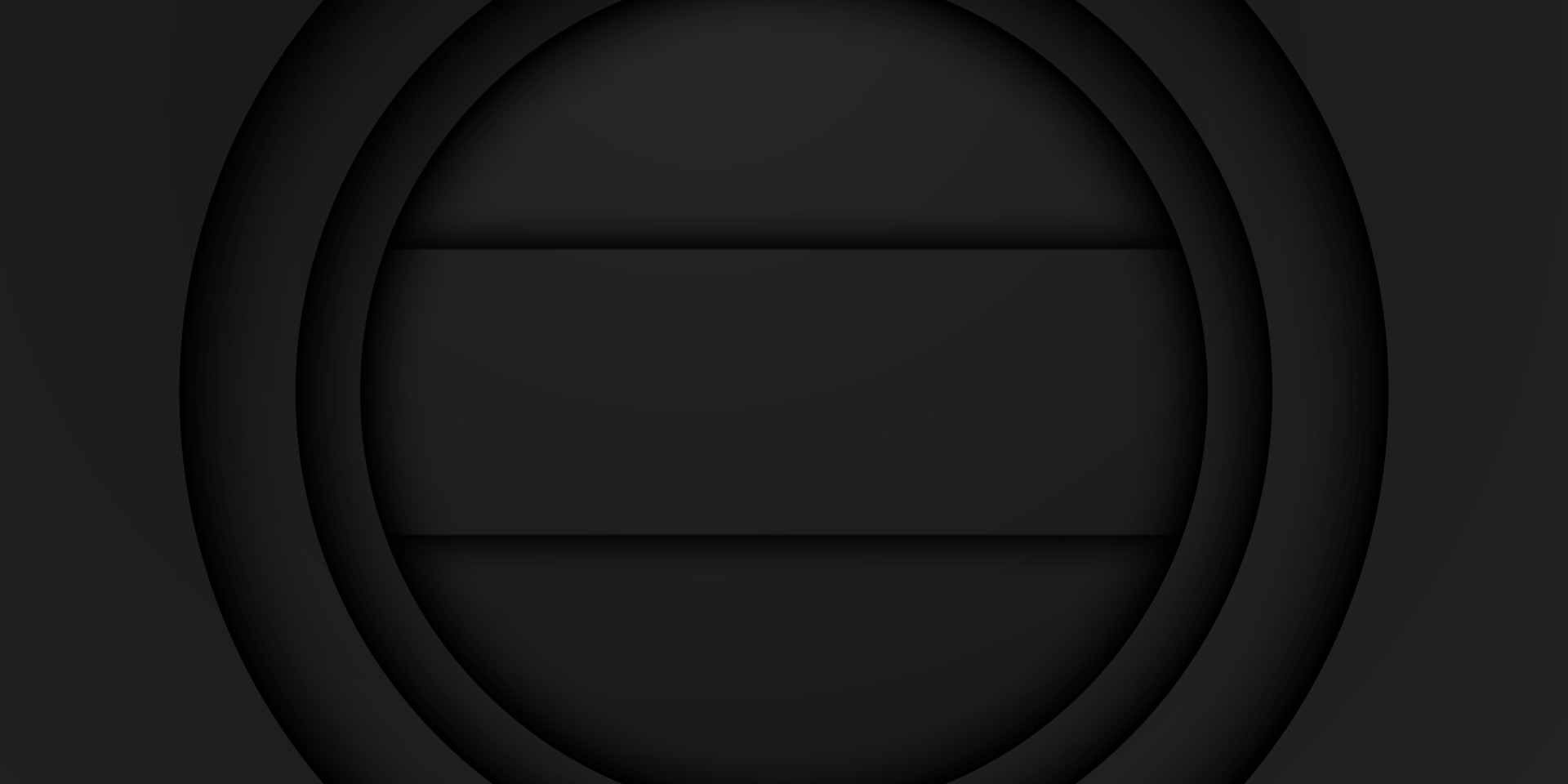 Abstract black frame background, circular overlap layer with rectangle