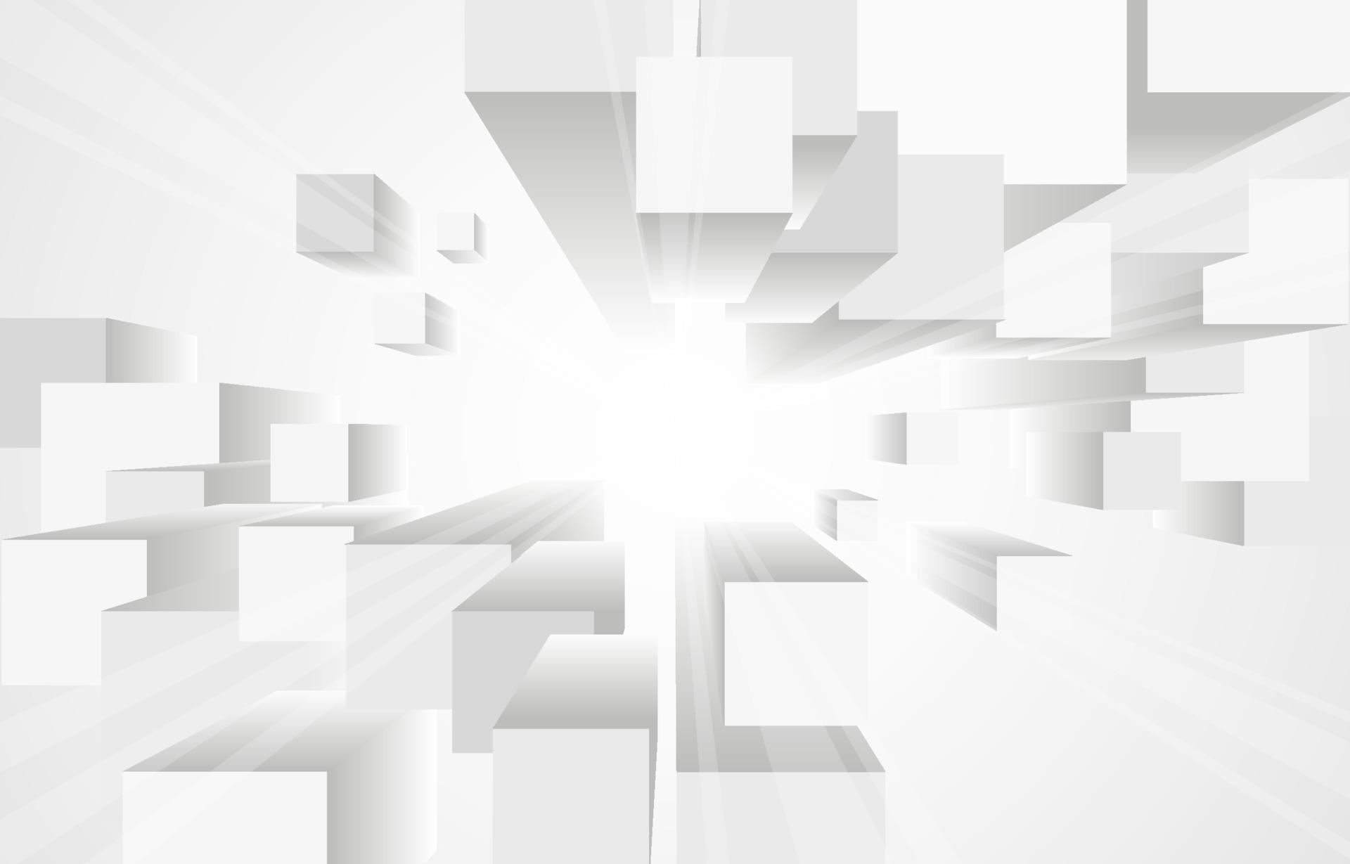 Background of Perspective White Boxes 3483273 Vector Art at Vecteezy