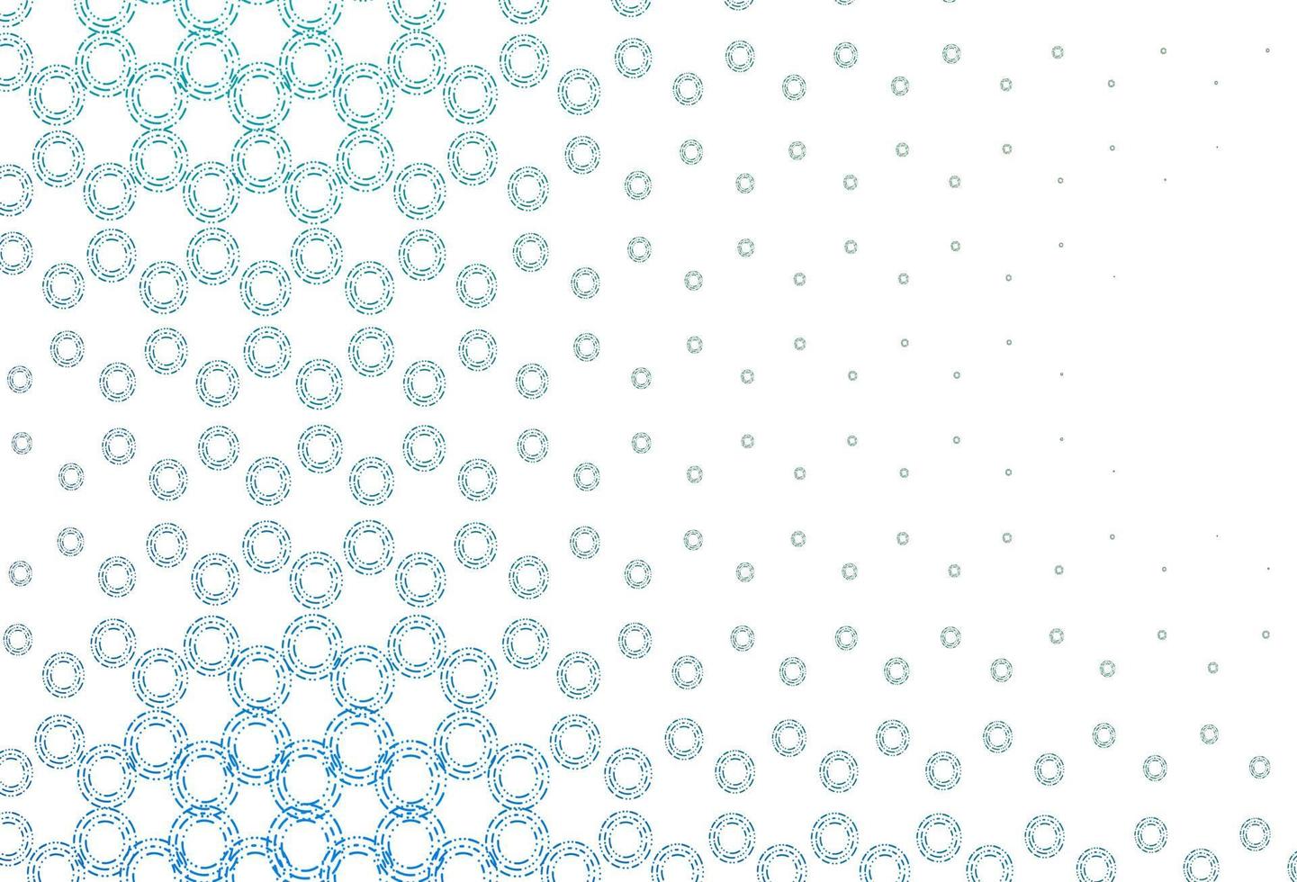Light blue, green vector backdrop with dots.