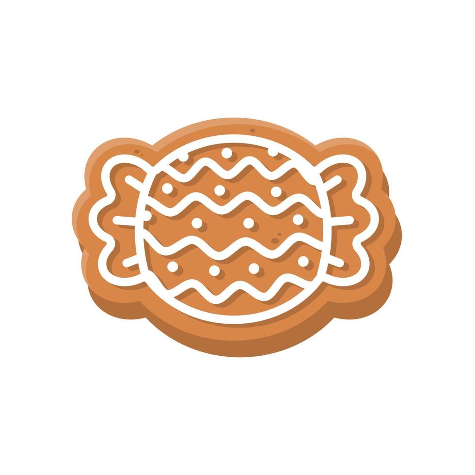 galletas de Navidad. pan dulce para niños en navidad vector