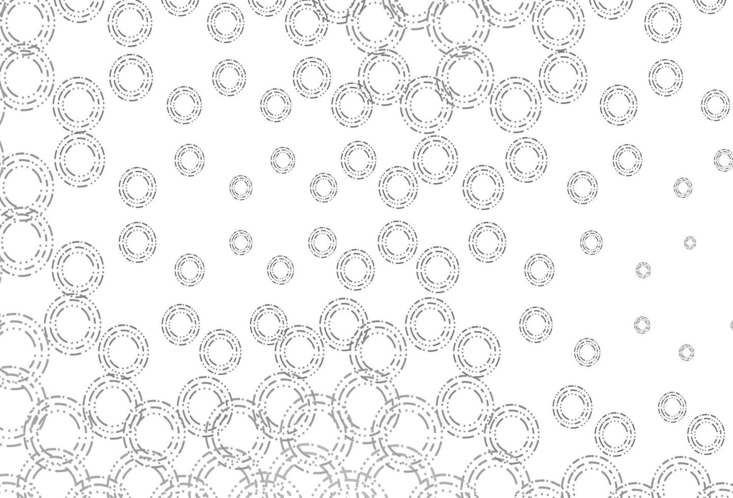 Light silver, gray vector cover with spots.