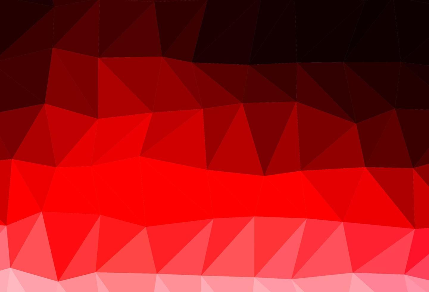 Light Red vector low poly cover.