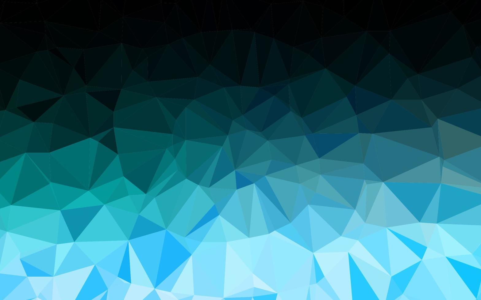 Light Blue, Green vector abstract polygonal cover.