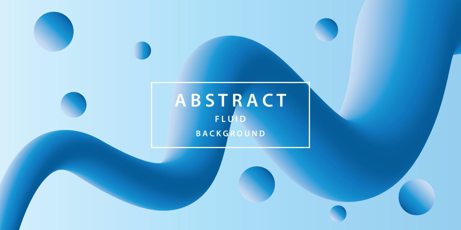 Abstract fluid background vector