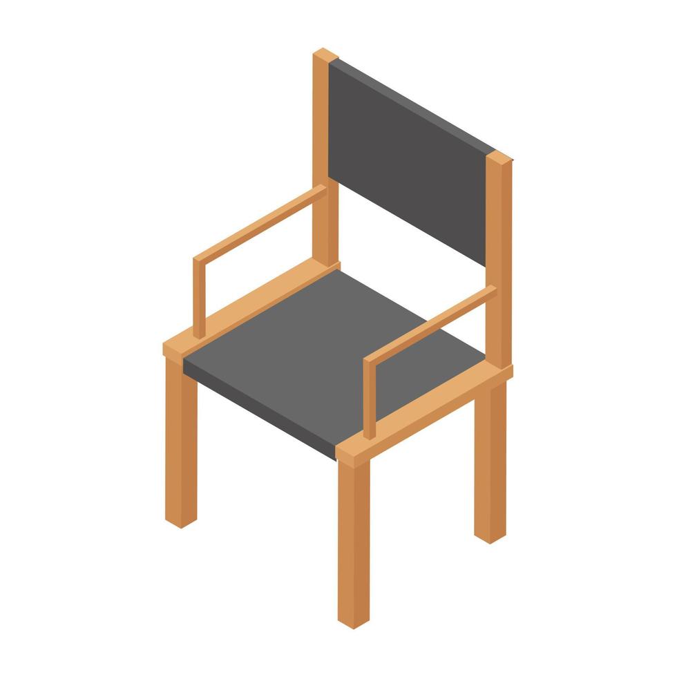 conceptos de silla de moda vector