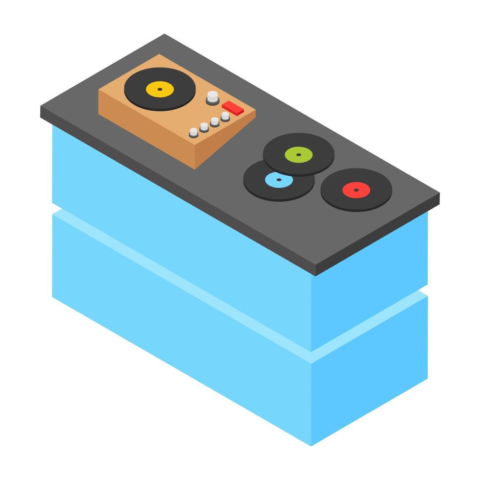 Compact Disc Player vector
