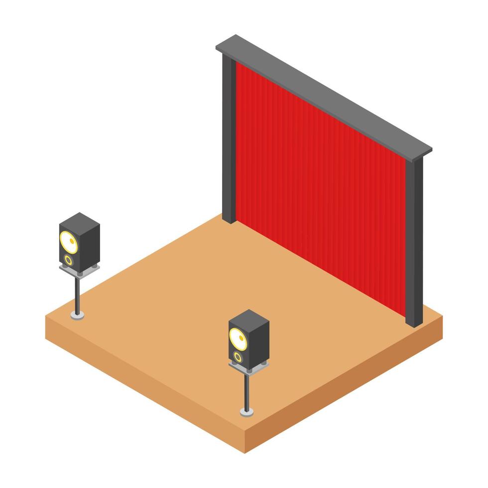 Cinema Screen Concepts vector