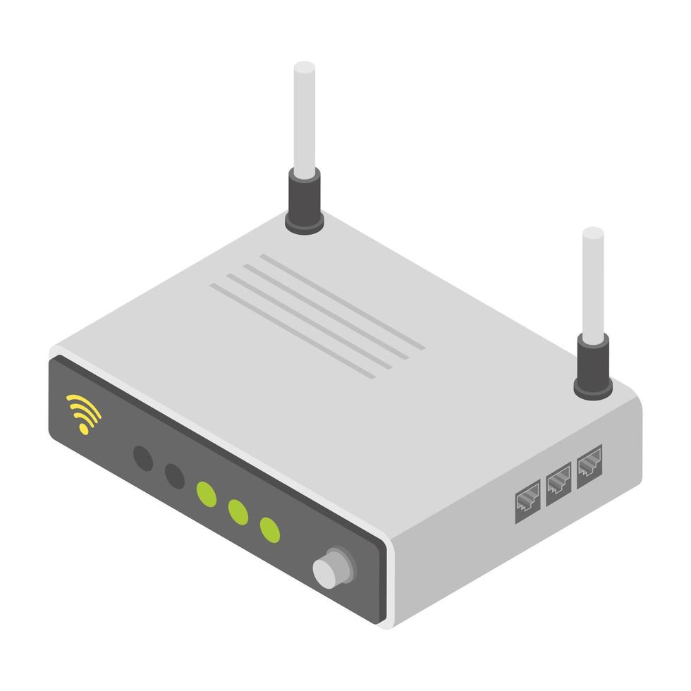 Wifi Router Concepts vector