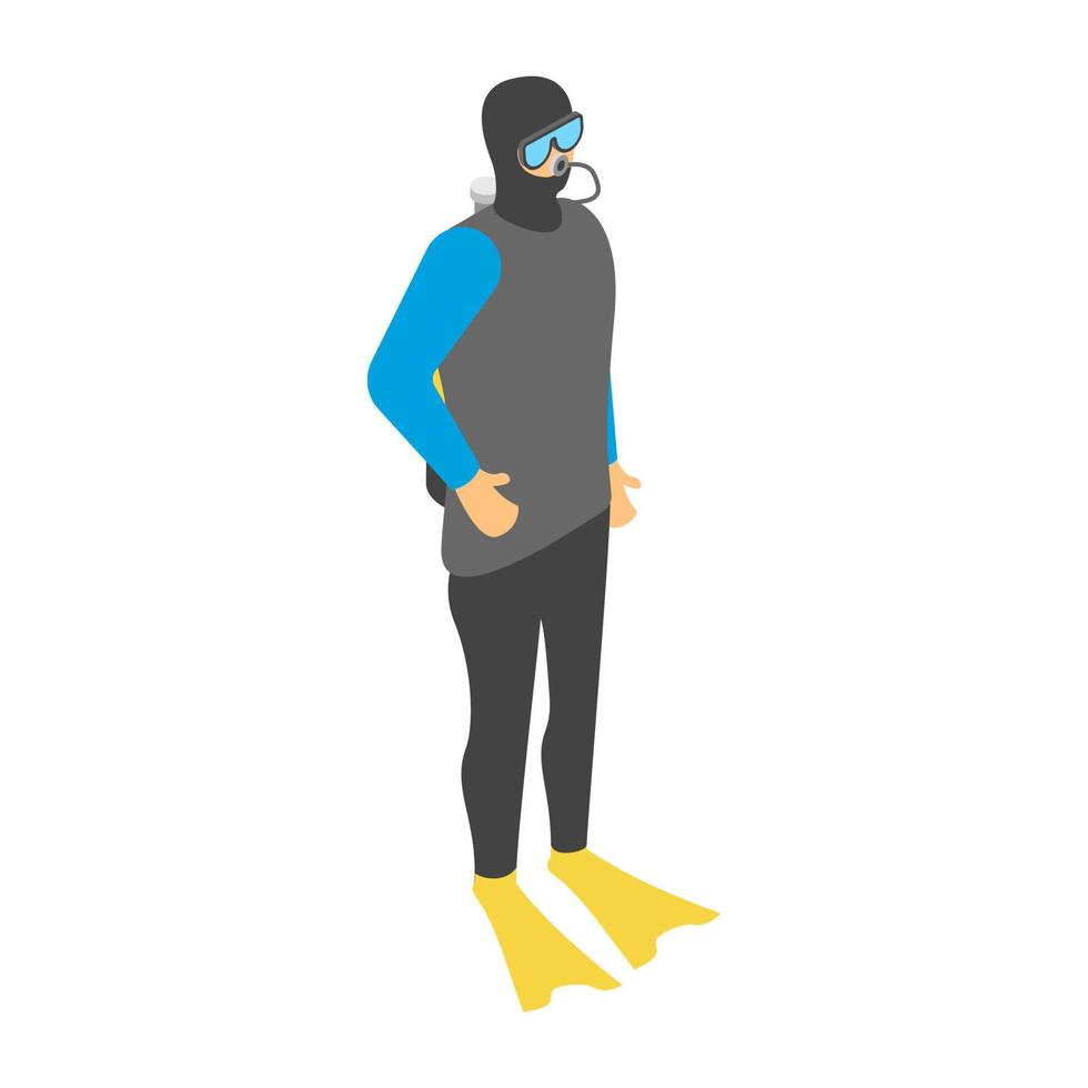 Scuba Diver Concepts vector