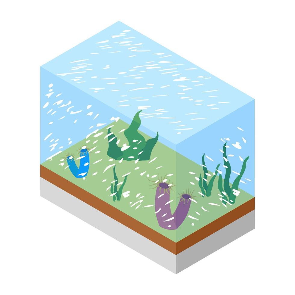 Trendy Aquarium Concepts vector