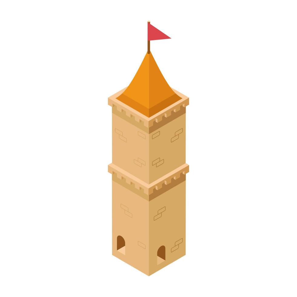 Castle Pillar Concepts vector