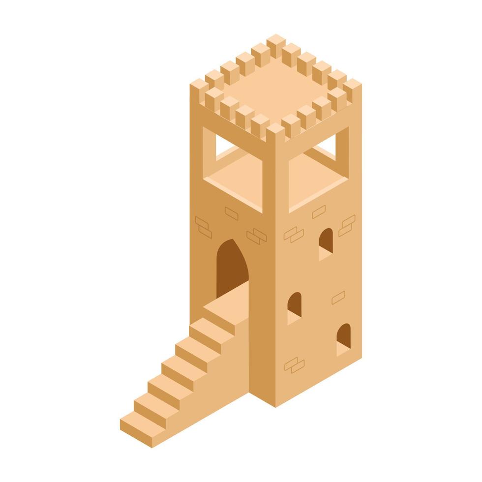 Castle Stairway Concepts vector